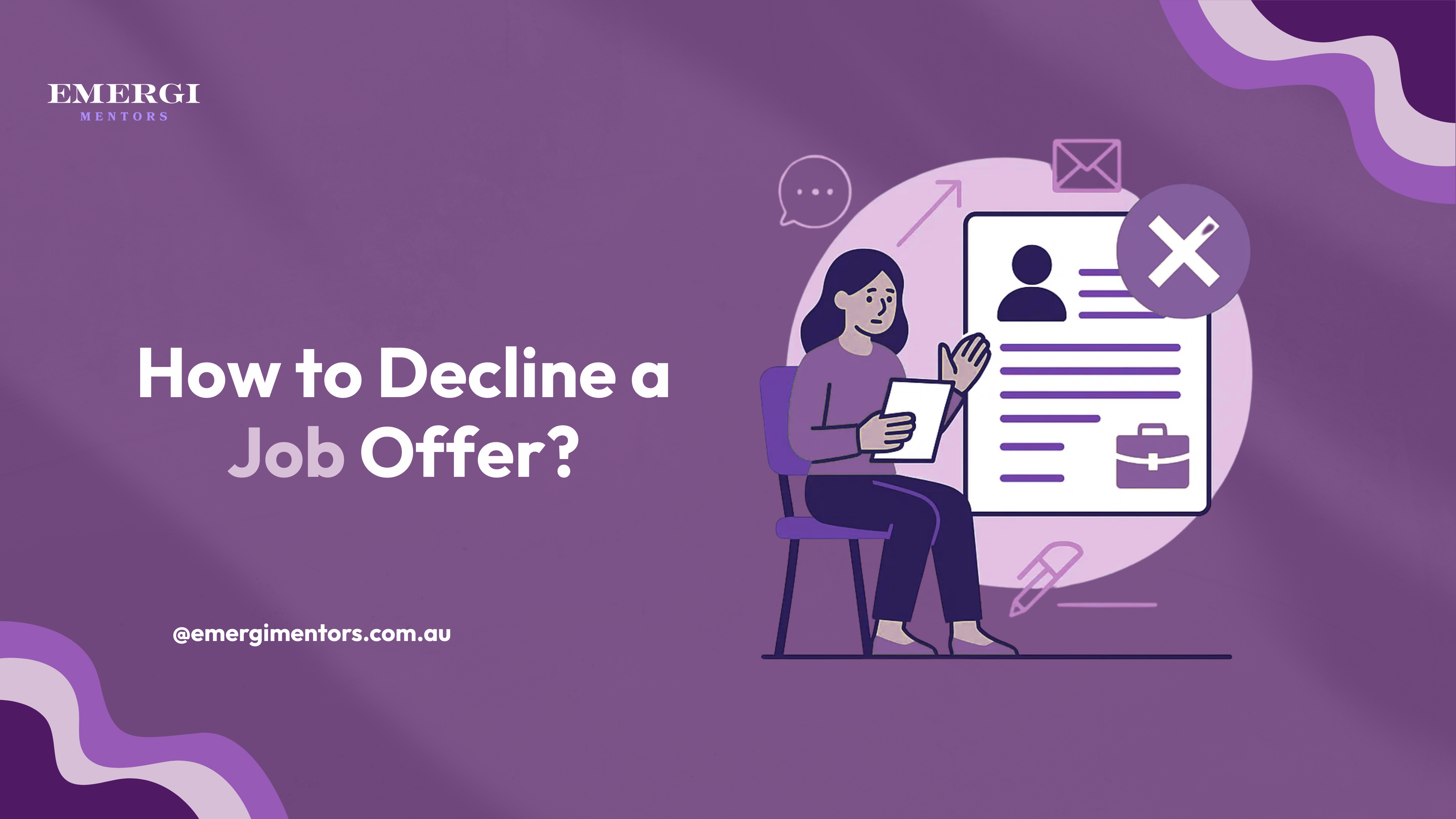 How to Decline a Job Offer Politely and Professionally