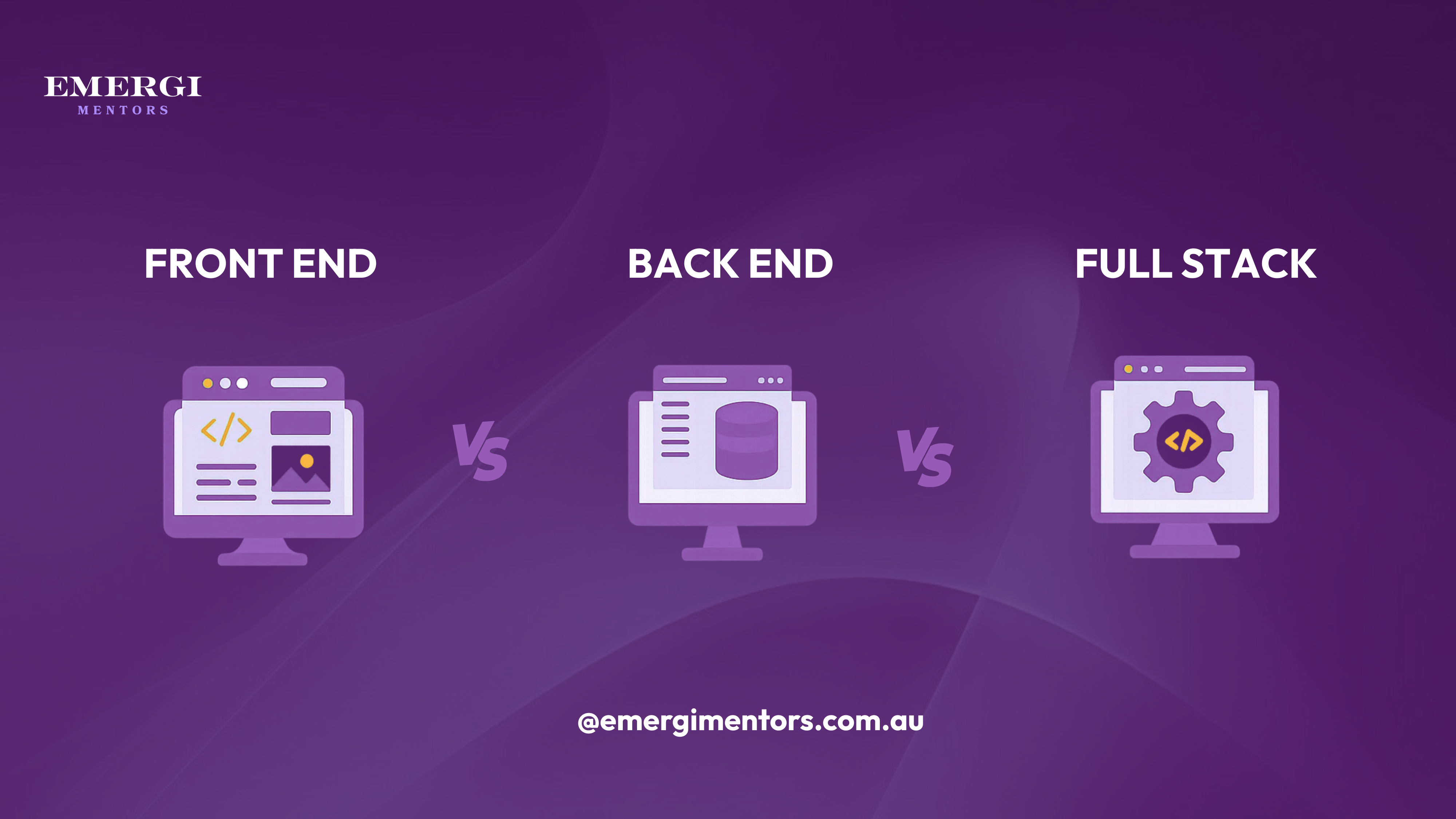 Backend vs Frontend vs Full-Stack: Learn these Developer Paths
