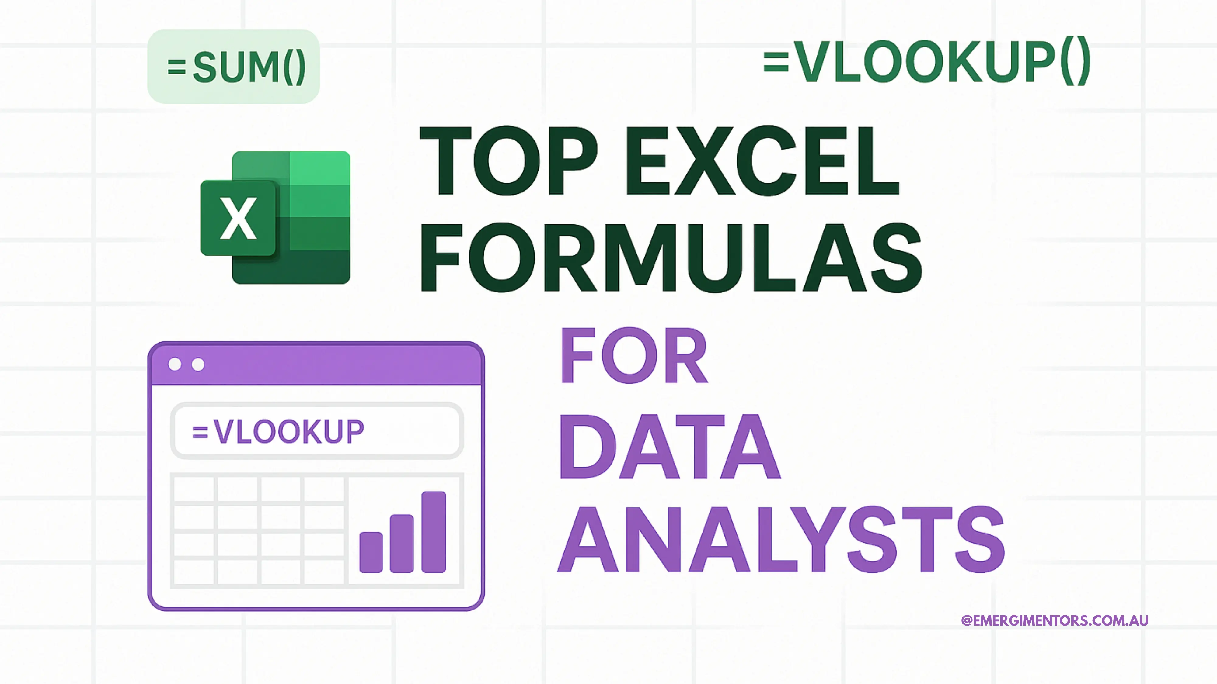 Top Excel Formulas for Data Analysts | Emergi Mentors