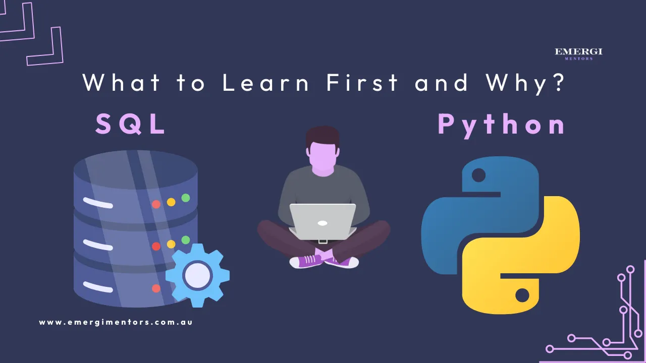 python - most people learn sql randomly https: ... What Should I Learn First, SQL or Python? Expert Advice