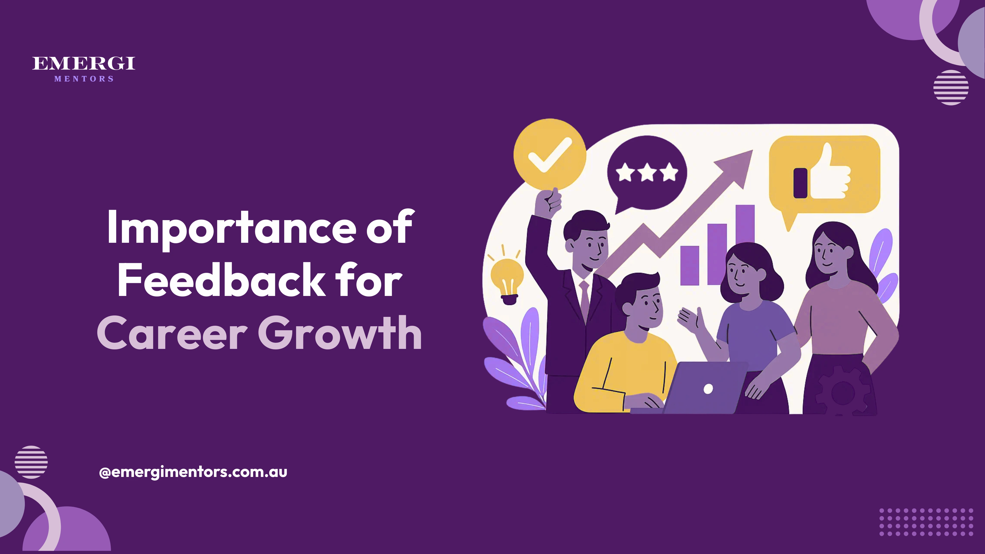 Importance of feedback for career