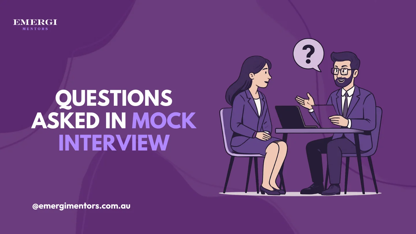 Questions Asked in Mock Interview | Emergi Mentors